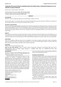 (PUVA) in patients with chronic plaque psoriasis.