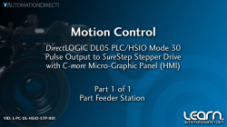 Low cost, digital step motor driver in compact