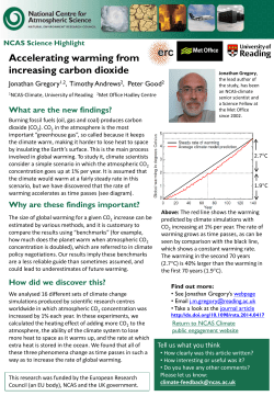 Accelerating warming from increasing carbon dioxide