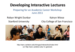 Interactive_Lectures - SERC