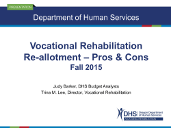 New Directors Mtg-Reallottment Pros and Cons &ndash; Oregon 11-1-15