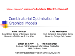 Advances in Combinatorial Optimization for Graphical Models