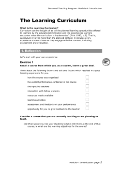 Introduction - The University of Adelaide