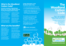 The Woodland Carbon Code