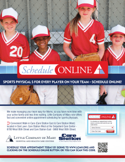 sports physical s for every player on your team