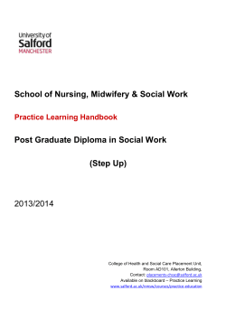 HCPC Guidance on Conduct and Ethics for Students