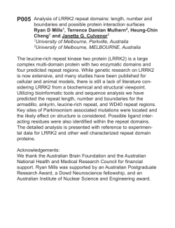 Analysis of LRRK2 repeat domains: length, number and boundaries