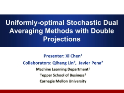 PowerPoint Template - Carnegie Mellon School of Computer Science