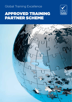 approved training partner scheme