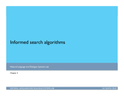 Informed search algorithms