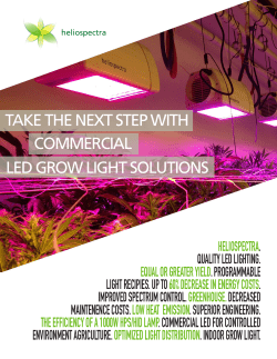 led grow light solutions take the next step with
