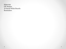 Essential Question(s)