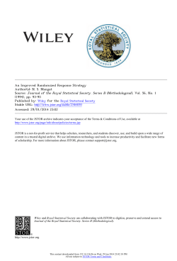 An Improved Randomized Response Strategy