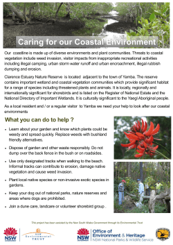 Caring for our Coastal Environment
