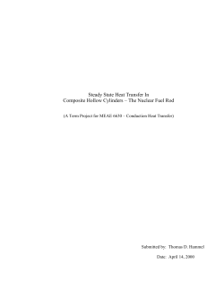 Steady State Heat Transfer In