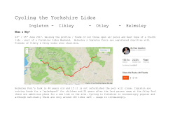 Supporting Information Pack - Helmsley Open Air Swimming Pool