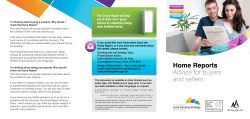 Home Reports Advice for buyers and sellers