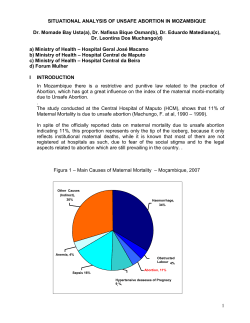 UNSAFE ABORTION IN SOUTH AFRICA