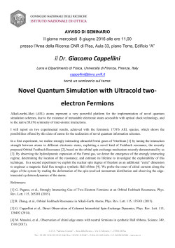 Novel Quantum Simulation with Ultracold two