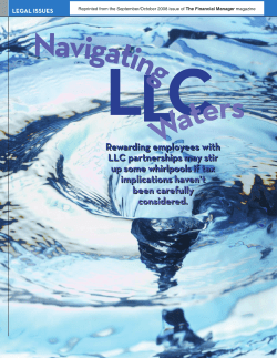 Rewarding employees with LLC partnerships may stir