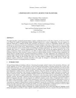 Steinman, Lammers, and Valinski 1 A PROPOSED OPEN