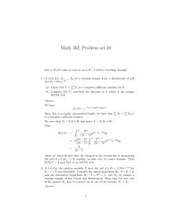 Math 362, Problem set 10