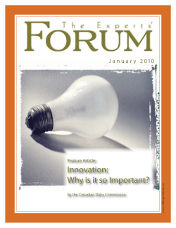 Innovation: Why is it so Important?