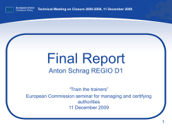 Technical Meeting on Closure 2000