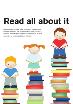 reading involves much more than simply sounding out letters or