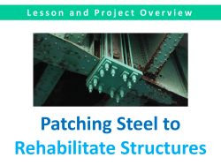 Patching Steel to Rehabilitate Structures