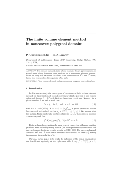 The finite volume element method in nonconvex polygonal domains