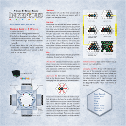 Standard Game for 2-4 Players