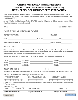 credit authorization agreement for automatic deposits (ach credits)