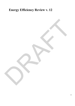 Energy Efficiency Review v. 12