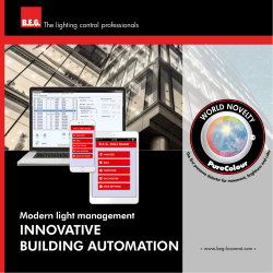 Brochure Modern light management