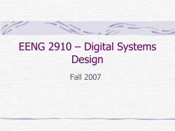 Introduction to Synthesizable VHDL