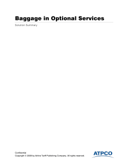 ATPCO Validating Carrier Record