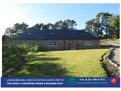 langburnshiels. newcastleton, hawick td9 9tz two newly converted