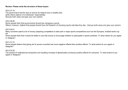 Review: Please write the structure of these topics 2014.07.19 The