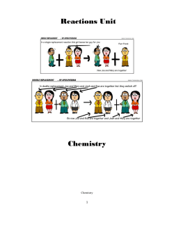 Exothermic and Endothermic Reactions