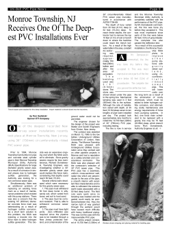 Monroe Township, NJ Receives One Of The Deep