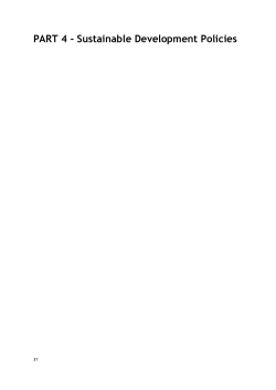 PART 4 - Sustainable Development Policies