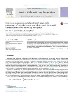 Existence, uniqueness and almost surely asymptotic estimations of