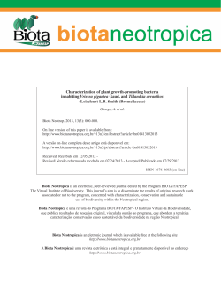 Characterization of plant growth-promoting bacteria inhabiting