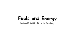 Fuels and Energy