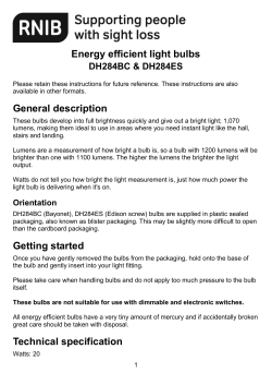 Product Instructions (Word doc )