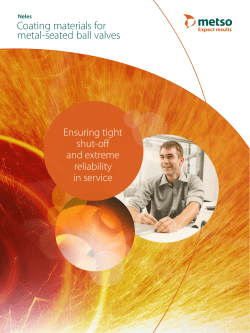 Coating materials for metal-seated ball valves