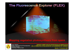 Mapping vegetation photosynthesis from space