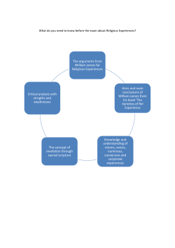 Topic outline: Religious Experience File