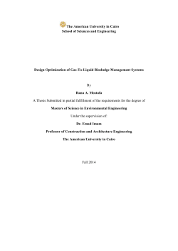 (AD) tank, while keeping the other variable constant, yields